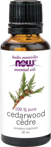 Cedarwood 100% pure essential oil 30ml NOW