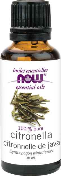Citronelle 100% huile essentielle pure 30 ml MAINTENANT