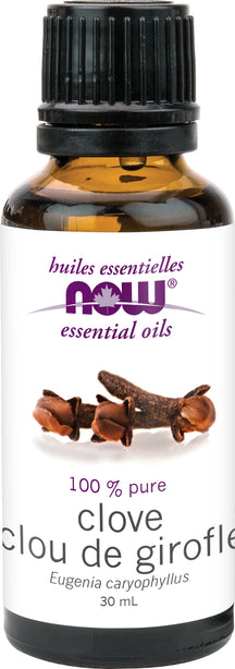 Clove 100% pure essential oil 30ml NOW