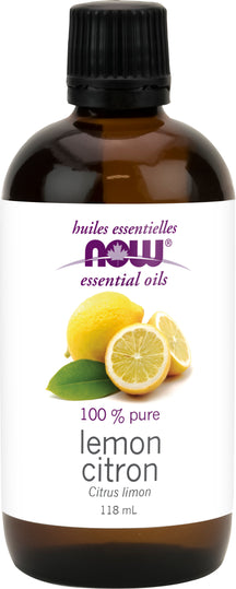 Lemon 100% pure essential oil 118ml NOW