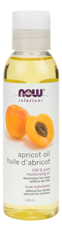 Apricot oil 100% pure 118ml NOW