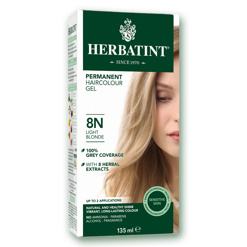 Herbatint Haircolour 8N Blond clair