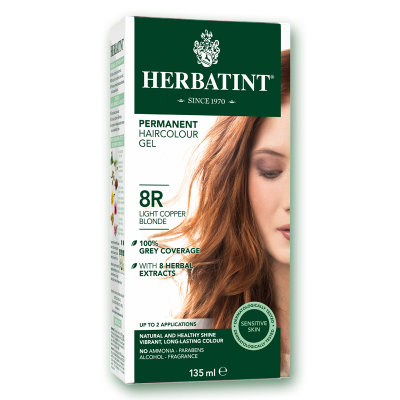Herbatint Haircolour 8R blond cuivré clair