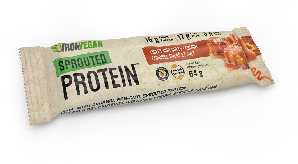 IronVegan Sprouted Protein sweet and salty caramel