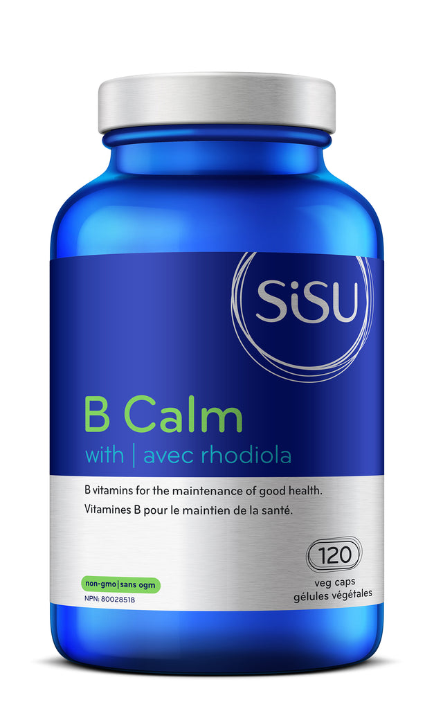 B Calm with rhodiola 120 veg caps SISU