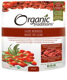 Organic Goji Berries 227gr Organic Traditions