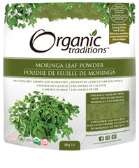 Organic Moringa Leaf Powder 227gr Organic Traditions