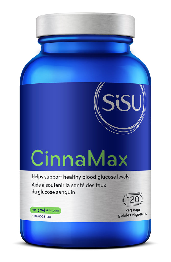 CinnaMax 120's SISU Helps support healthy blood glucose levels