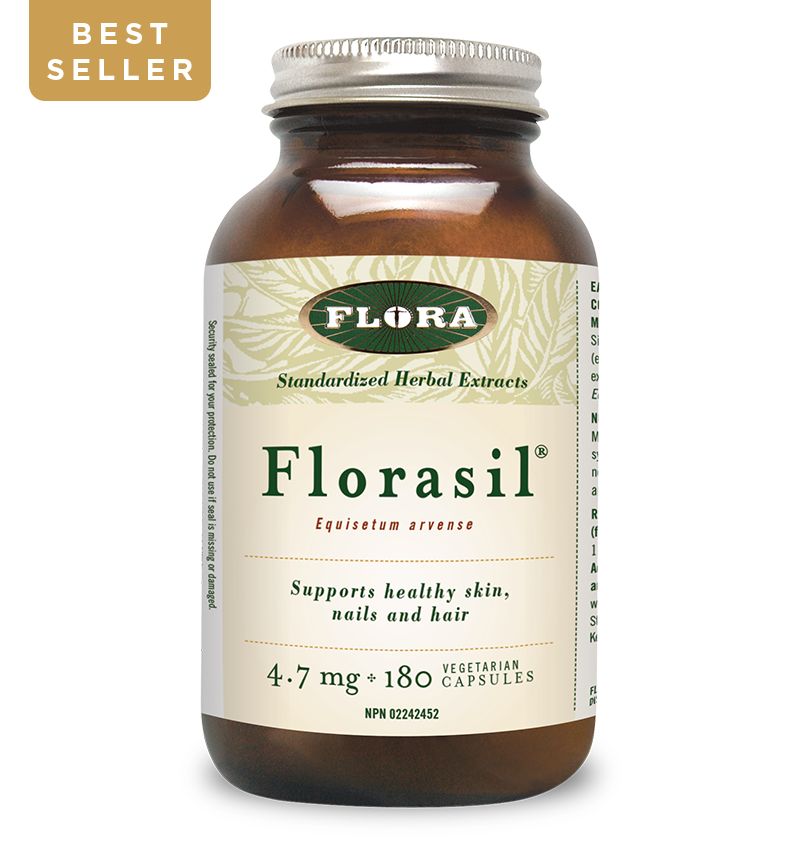 Florasil 180's supports healthy skin, nails and hair Flora