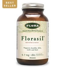 Florasil 180's suporta pele, unhas e cabelos saudáveis