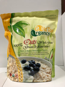 Organic 100% Oats Whole Grain 1kg