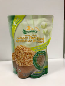 Organic Golden Flax Seed Whole 454 gr.