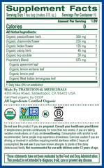 Organic Nighty Night Tea Original with Passionflower Traditional Medicinals