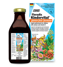 Floradix Kindervital liquid multivitamin for children with calcium & D 250ml