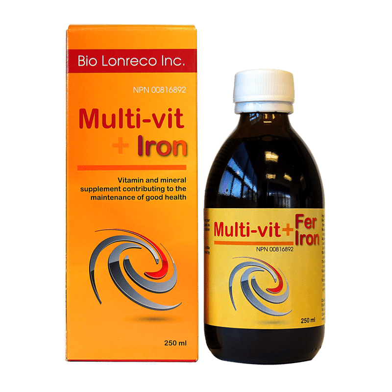 Multi-vit + Fer 250 ml Bio Lorenco