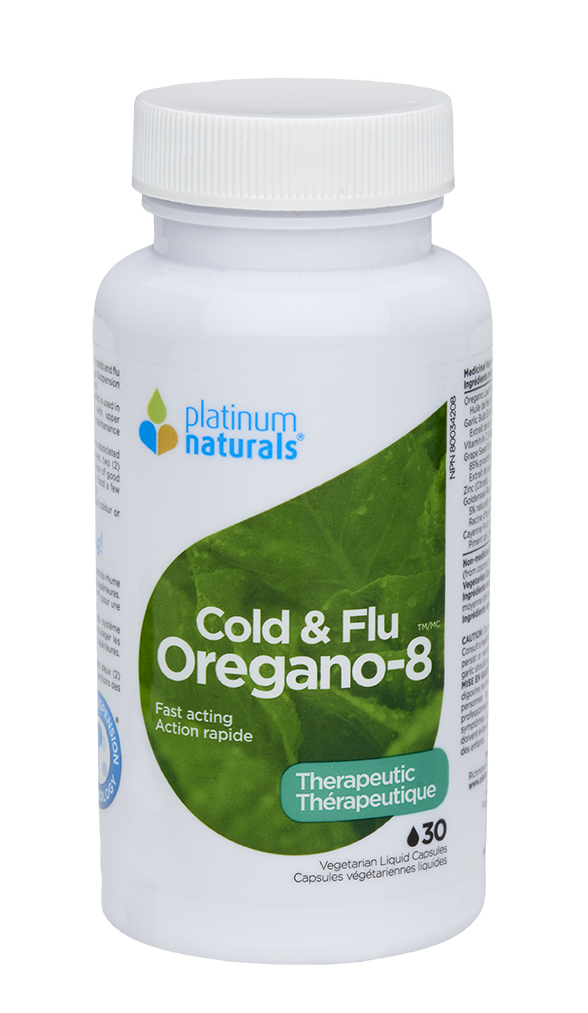 Cold & Flu Oregano-8 Platinum Naturals 30's