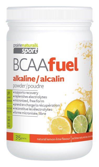 BCAAFuel poudre alcaline 315 gr. Prairie Naturals Sport