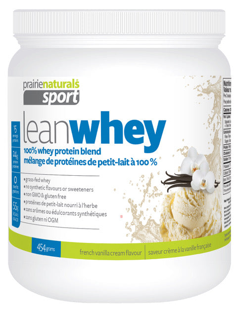 LeanWhey 100% Whey Protein Powder 454 gr. baunilha francesa