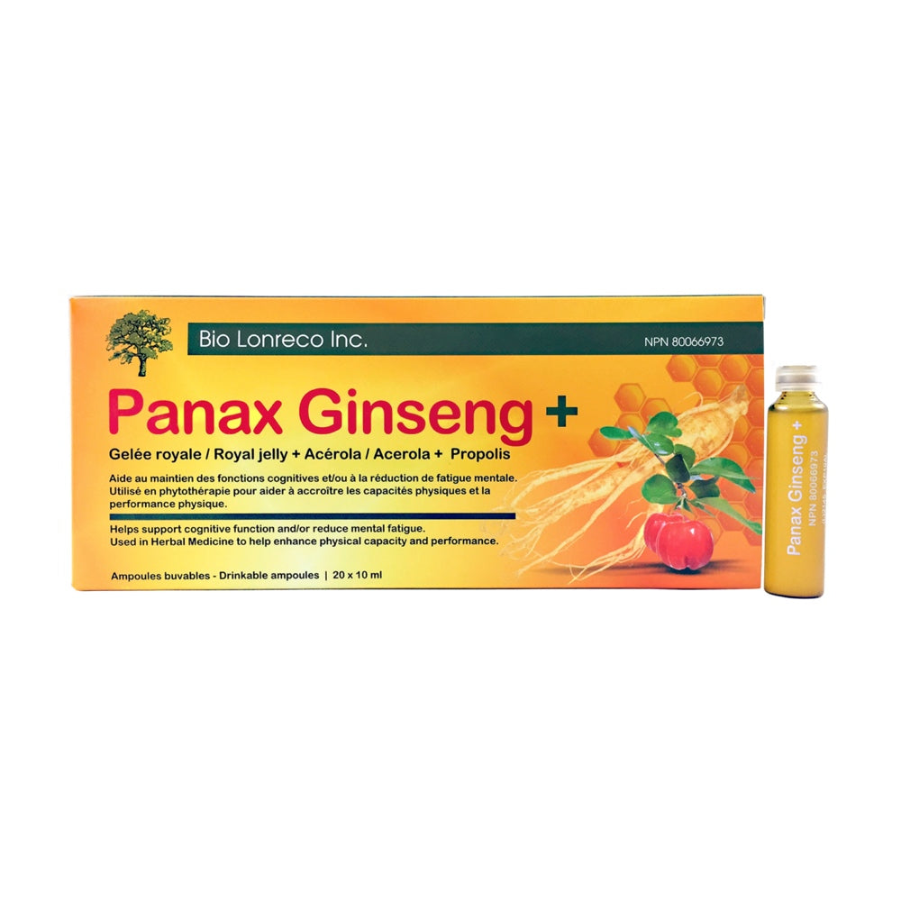 Panax Ginseng + geléia real, acerola, própolis
