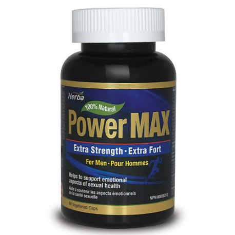 Power Max extra force pour homme 60 caps
