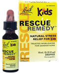 Rescue Remedy Kids Bach remedia alívio natural do estresse para crianças