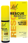 Rescue Remedy spray Bach remédios naturais alívio do estresse 20ml