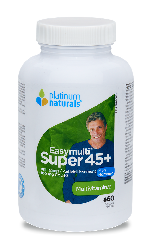 Easymulti Super 45 + 60's Platinum Naturals Men