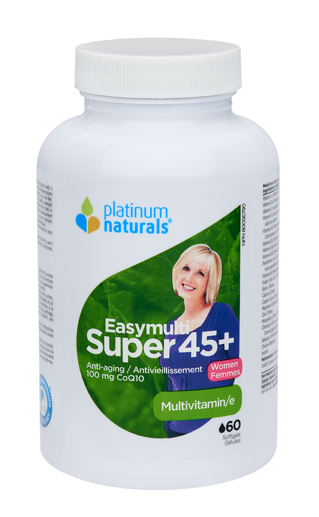 Easymulti Super 45 + 60's Platinum Naturals Mulher
