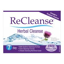 ReCleanse Herbal Cleanse programa de 7 dias Corpo inteiro com guia nutricional