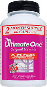 Ultimate One Active Women 2 mois d'approvisionnement Nu-Life 120's