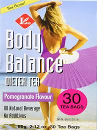 Body Balance Dieter Tea Pomegranate Flavour 30's