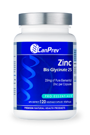 Bis-Glicinato de zinco 25 120 caps Canprev