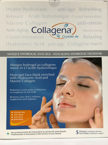 Hydrogel Face Mask enriched with Hyaluronic Acid and Marine Collagen