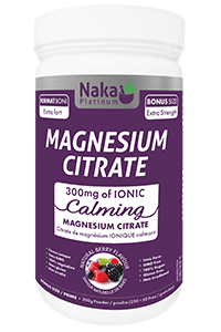 Citrato de platina e magnésio, calmante 250gr + 50gr