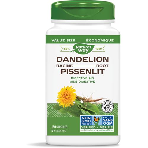Dandelion Root 180's Digestive Natures Way