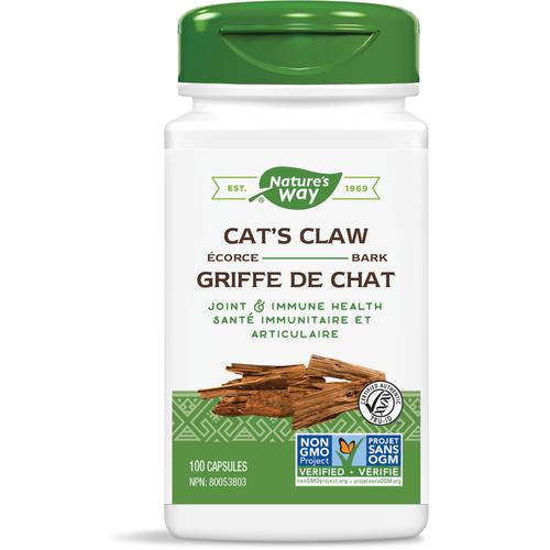 Cat's Claw 100's joint and immune health Nature's Way