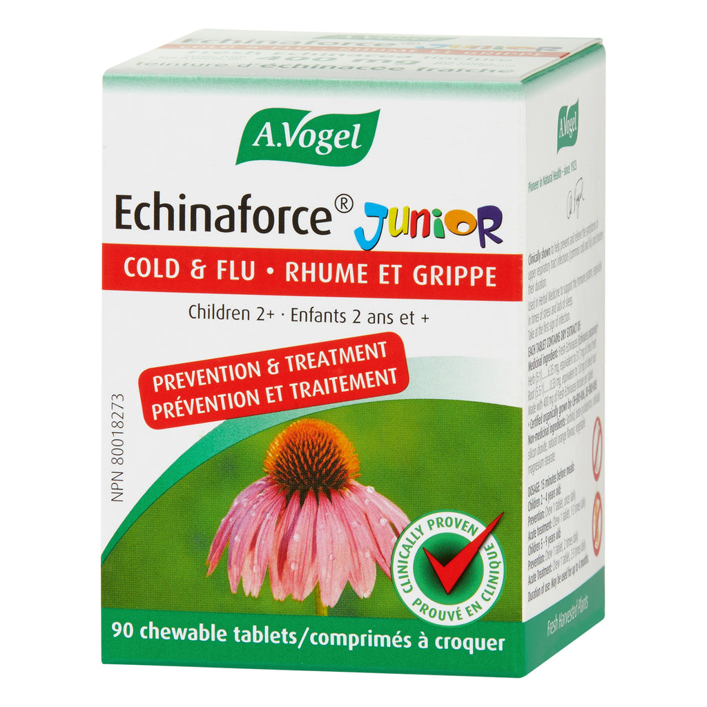 Echinaforce Junior Cold & Flu 90 mastigável A.Vogel