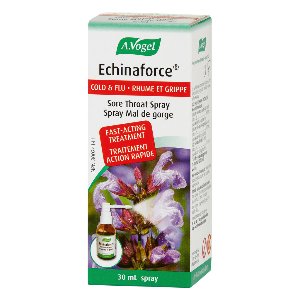 Echinaforce Spray Rhume et Grippe Maux de Gorge 30 ml A.Vogel