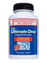 Ultimate One Active Men 2 mois d'approvisionnement Nu-Life 120