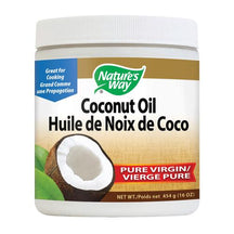 Coconut Oil Pure Virgin 454gr. Natures Way