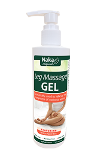 Gel para massagem nas pernas