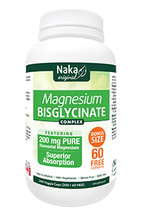 Bisglicinato de magnésio 200 + 60