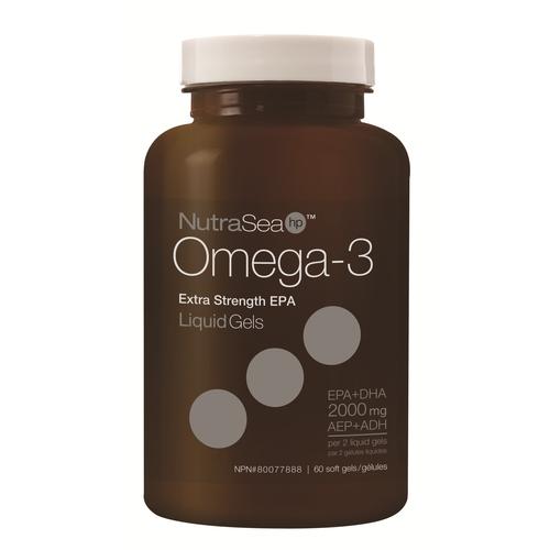 Géis líquidos Omega-3 EPA de força extra NutraSea