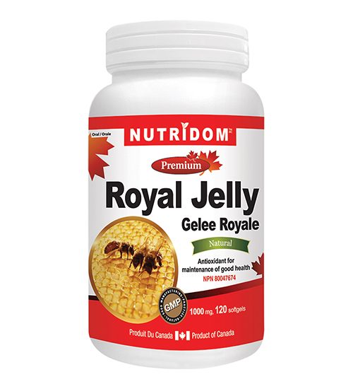 Royal Jelly 1000mg 120's Nutridom