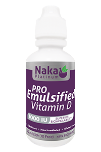 Platinum Pro emulsificado vitamina D 30ml + 30ml