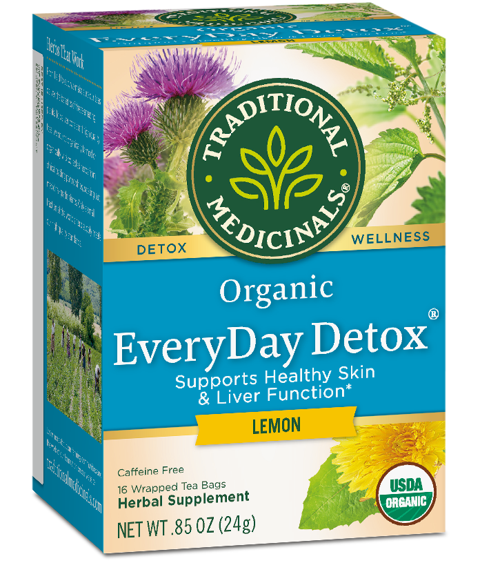 Organic EveryDay Detox Lemon Medicinais Tradicionais