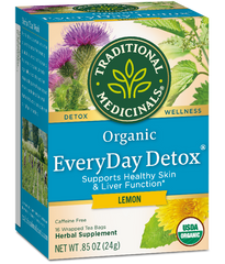 Organic EveryDay Detox Lemon Medicinais Tradicionais