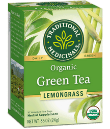 Chá verde orgânico erva-cidreira medicamentos tradicionais