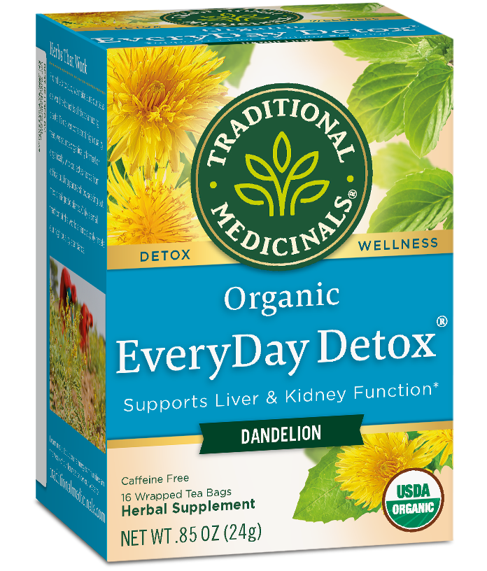 Dandelion orgânico do chá da desintoxicação de EveryDay