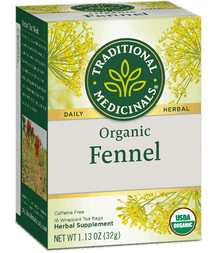 Organic Fennel Tea Traditional Medicinals